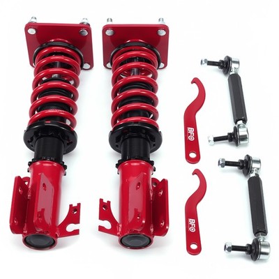 パーツ Adjustable Coilover Suspension Set (Red) Coilovers Suspension Kit for Mazda 323/Protege 1999-2003 Height