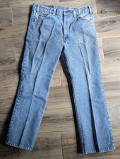 Vtg 1995 LEVI'S 517 Orange Tab Bootcut Jeans 36 x 30 fit 34 x 27 MADE IN USA