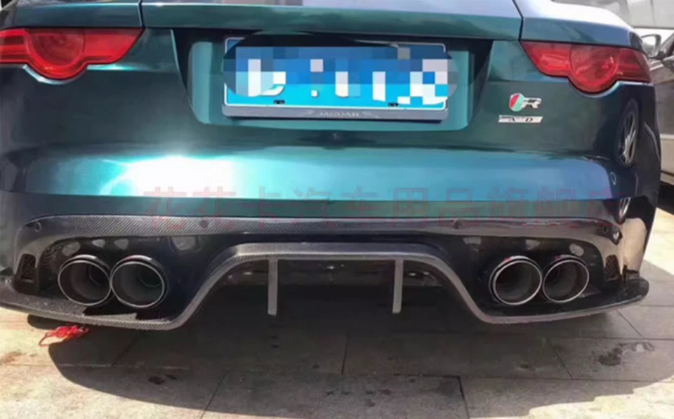 1SET Real Carbon Fiber Exterior Decoration Kit For Jaguar F-TYPE 2013-2019 — 第 2/4 张图片