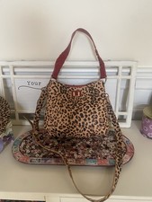 Leopard Print Crossbody Bag Medium Size Women New Without Tags
