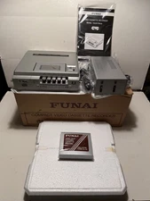 FUNAI COMPACT VIDEO RECORDER Power Adaptor & Manual MODEL F812V / F812A RARE NEW