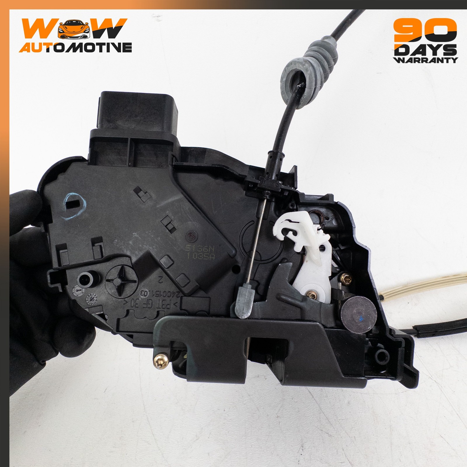 06-16 ASTON MARTIN V8 VANTAGE FRONT RIGHT PASSENGER SIDE DOOR LOCK ACTUATOR OEM