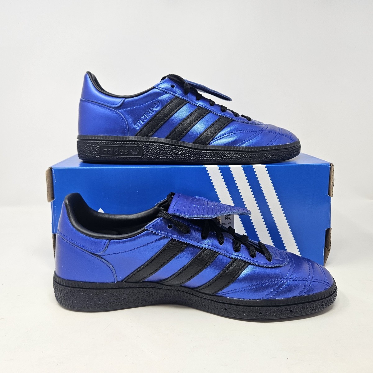 Adidas Handball Spezial LT 'Lucid Blue Black' / JH5602 / Women's