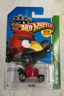 2012 Hot Wheels HW Imagination Angry Birds Red Bird