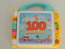 Leap Frog 100 Things That Go English/Spanish Educational Toy WORKING