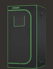 VIVOSUN 2.7x2.7 Grow Tent With 150W LED Lights