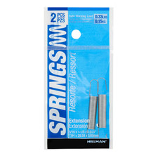 Hillman 2 -Pack 2.5-in Zinc-plated Steel Window Screen Springs
