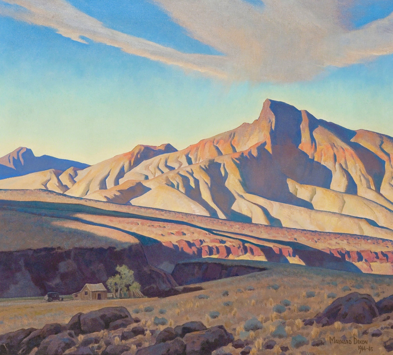 Maynard Dixon: Home of the Desert Rat 22x30 Archival Quality Fine Art ...