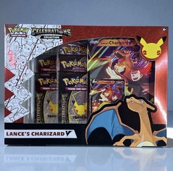 Pokémon TCG: Celebrations Collection Box - Lance's Charizard V