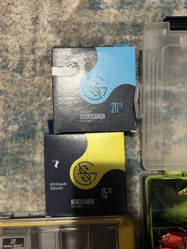 Bass Bait Lot. Soft Plastic Crankbait Spinnerbait Swim bait Fishing Stuff 50 Pcs - Image 2 of 4