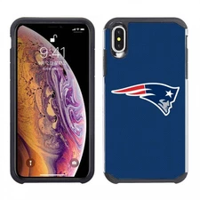 PBG NFL New England Patriots Textured Case for iPhone XS Max (6.5")