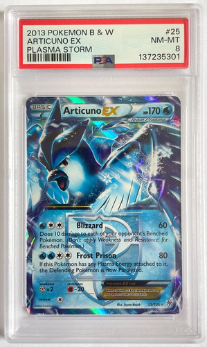 Articuno-EX graded PSA 8 for sale on eBay