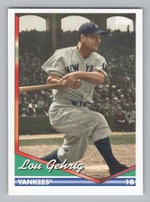 Lou Gehrig 2024 Topps Archives New York Yankees