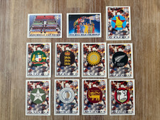 1993 Futera World Cup Team Photo And Emblems 11 Card Lot