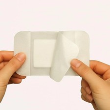20 Pcs Non Woven Wound Dressing Pads For Burns & Cuts Size 2x3 Inches 5x7.5cm 