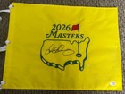 Rory Mcilroy Signed Autographed 2026 Masters Authentic Golf Flag Champ PSA DNA