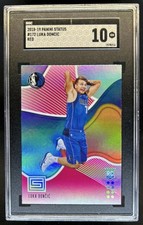 2018-19 Panini Status Luka Doncic RC Red Rookie #172 Mavericks SGC 10