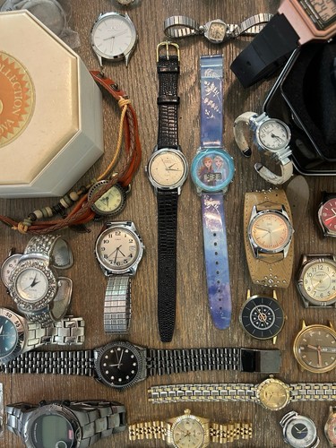 9.3 Lbs. of Used Watch Parts - Citizen, Croton, Michelle, Movado, & More - Picture 9 of 24