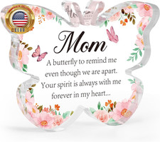 Sympathy for Loss of Mom, Thinking of Mom Memorial Bereavement Gifts Butterfly A