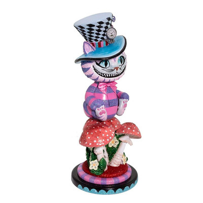 Kurt S. Adler Kurt Adler Ha0573 15 Hollywood Cheshire Cat Nutcracker Multicolor