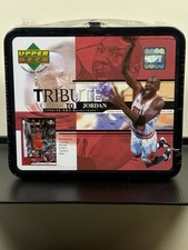 1998/99 UPPER DECK TRIBUTE TO JORDAN NBA BASKETBALL LUNCH BOX 30 CARD NEW Sealed