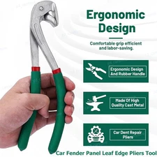 Car Fender Panel Leaf Edge Pliers Tool Auto Body Paintless Dent Repair Tools