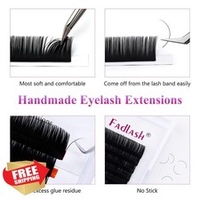 FADLASH Classic Silk Eyelash Extensions 0.20 D 12mm