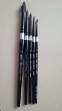 Silver Black Velvet 3000S Set Größe 2, 4, 6, 8, 12 Aquarell Super Zustand