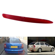 Rechts Sto&szlig;stange Reflektor R&uuml;ckstrahler Rot F&uuml;r Skoda Octavia II 1Z3 Combi 1Z5
