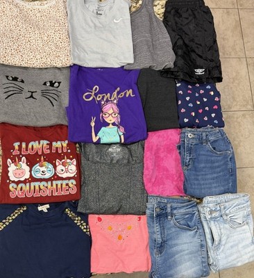 Girls Name Brand Clothing Lot, Size 14 & 16, Cute & Sparkly Clothes For School!