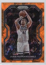 2020-21 Panini Prizm Orange Ice Juan Hernangomez Juancho #192 13rw