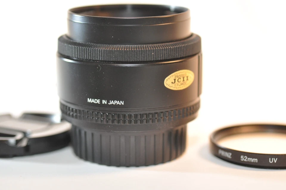 Objetivo Nikon AF Nikkor 50 mm f/1,8 PRIME FX BONITO para FM2 F3 F100 D750 DF D850 D500 Foto 4 de 4