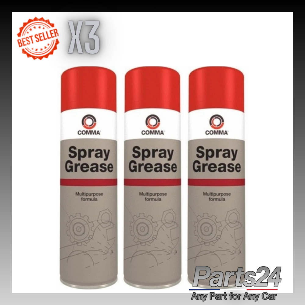 3x Comma - SG500M Multipurpose Spray Grease 500ML