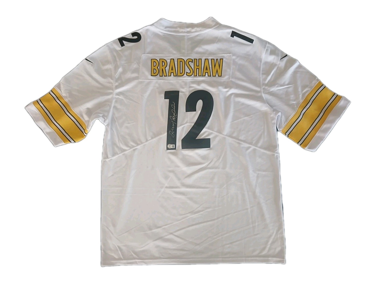 Terry Bradshaw Autographed Signed Pittsburgh Steelers Steelers Nike XL Jersey - Beckett BAS Authentic 