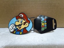 Nintendo Super Mario Mario Face Belt Buckle 2010 Bioworld Official New Rare