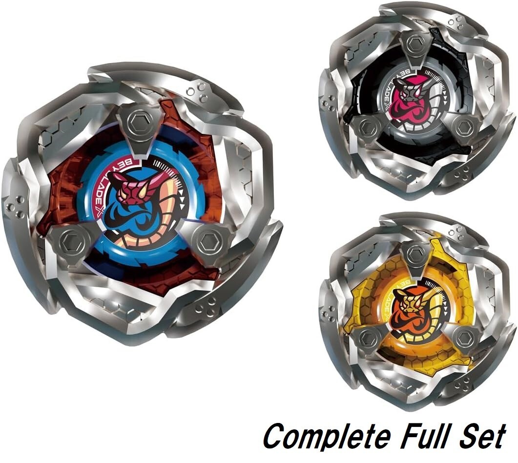 Beyblade X BX-16 Random Booster Viper Tail Select Complete Set