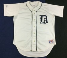 Camiseta de béisbol Rawlings vintage de los Tigres de Detroit talla 44