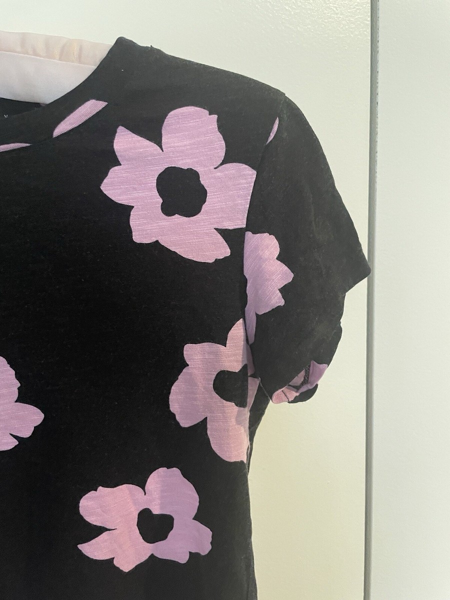 Sanctuary THE PERFECT TEE ROSE SMOKE FLOWER POP SZ XXS | eBay