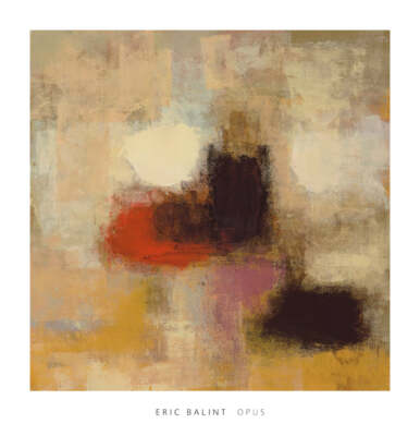 Opus by Eric Balint Modern Abstract Fine Art Print Poster 29x28