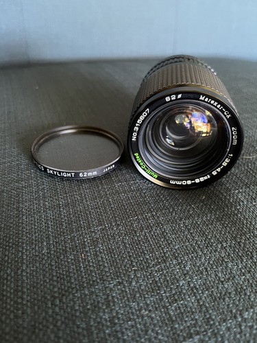 Marexar -CX Zoom Lens 1:3.5-4 28-80 mm Nikon N/AI Mount, Manual Lens
