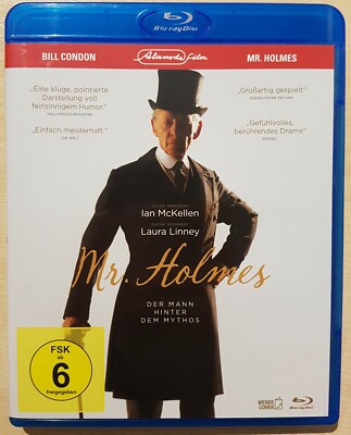 Mr. Holmes (2015 Blu-Ray) Sir Ian McKellen, Laura Linney, Milo Parker