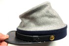 CIVIL WAR CSA CONFEDERATE INFANTRY GREY WOOL KEPI FORAGE CAP HAT-MEDIUM — photo 4