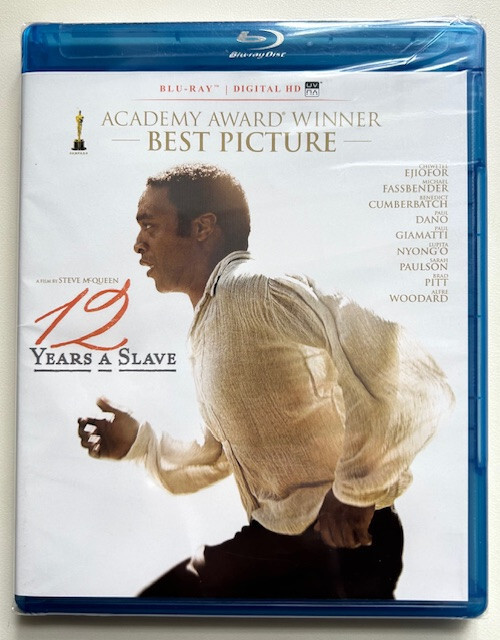 12 Years a Slave (Blu-ray & Digital HD, 2013) --BRAND NEW