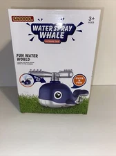 Kiztoys Cute & Fun Water Spray Whale - 6 Sprinklers Easy to Use - 8yrs+