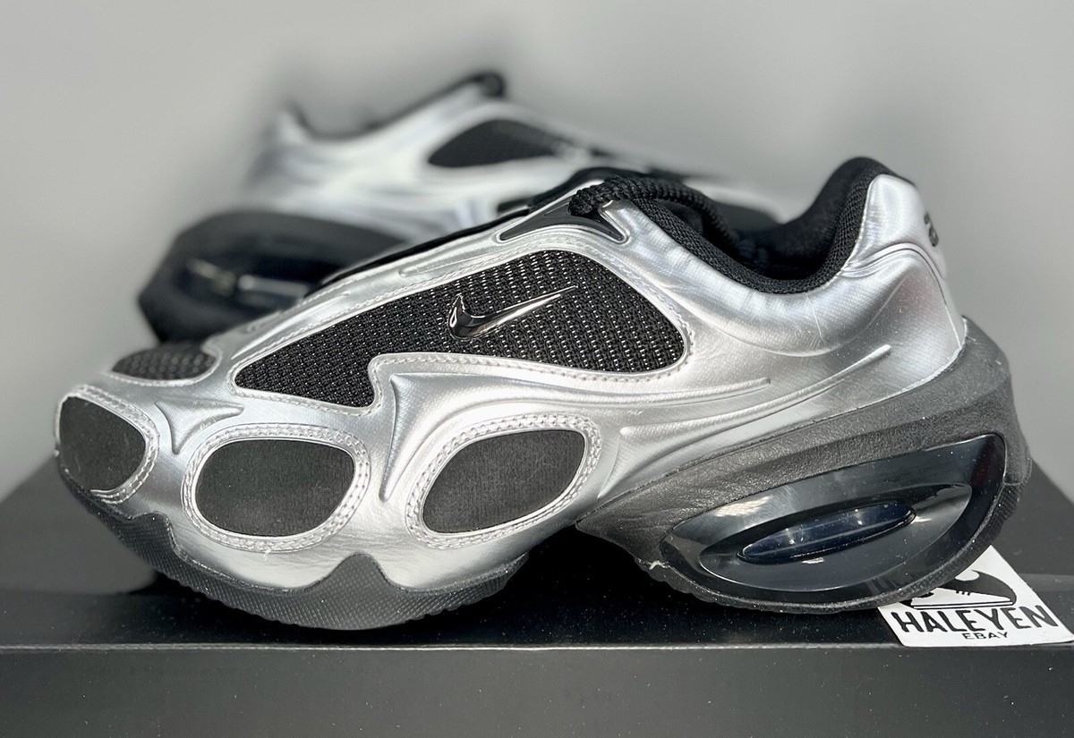 NEW Nike Air Max Muse Black Metallic Silver | Women Sizes 5 - 16.5