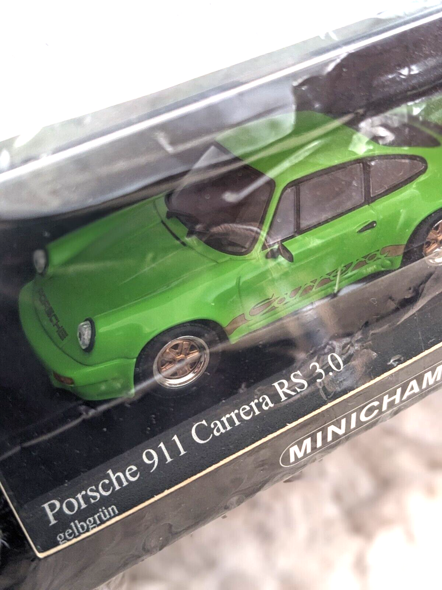 Porsche 911 Carrera RSR 3.0 - Imola 1974 - Miniature 1:43 Minichamps, Bleue, Neuve Sous Boîte