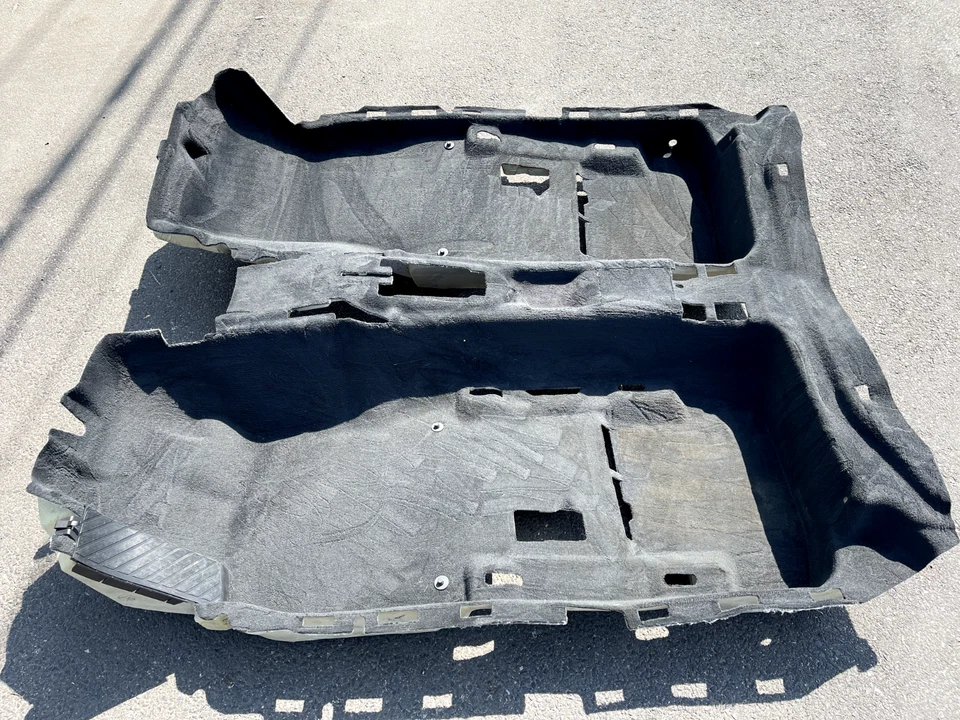 2008–2017 AUDI A5 COUPE FRONT REAR FLOOR CARPET MAT BLACK OEM 8T1 863 021 - Image 4 of 4