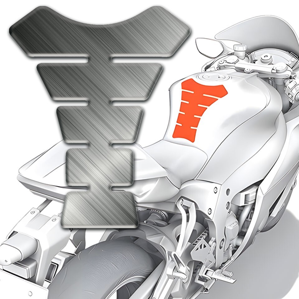 3D Tank Protektor epoxy sticker tank guard fuel/ gas print decals for motors