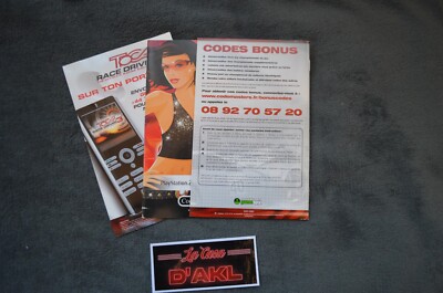 Sony Playstation PS2 TOCA - Race Driver 3 - Notice / Instruction Manual