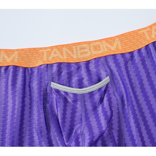 Men Bulge Enhancing Pouch Big and Tall Top Open Fly Silk Boxer Briefs Underwear - Picture 55 of 57